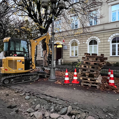 Przebudowa ul. Grunwaldzkiej w Rzeszowie [listopad 2023] - fot 10